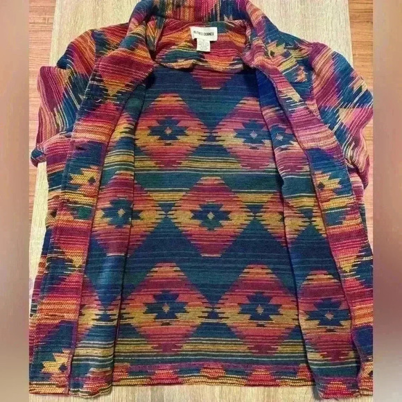 Alfred Dunner Vintage Aztec Jacket - Picture 8 of 9